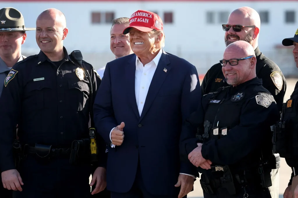 Police Group Support of Donald Trump