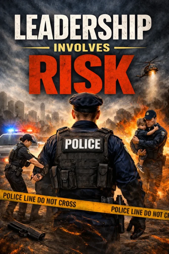 Leadership involves risk, especially in policing