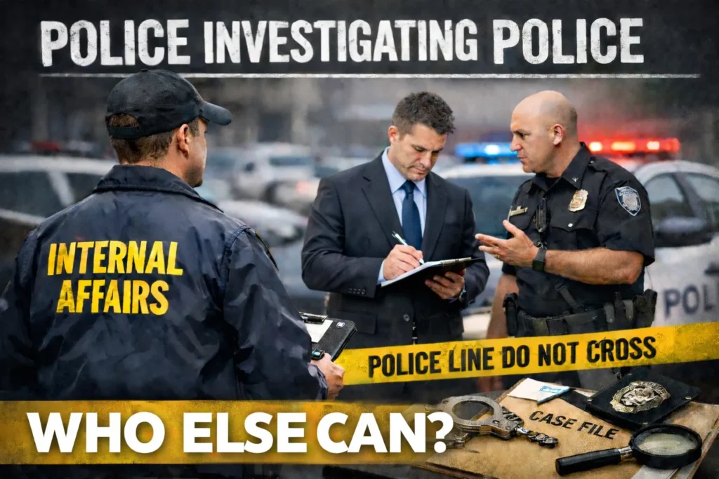 Police investigating police: Is there another option?