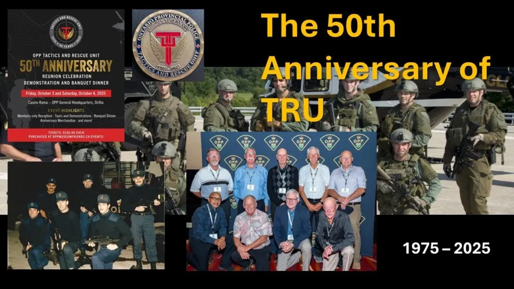 The 50th Anniversary of the Tactics and Rescue Unit (TRU)
